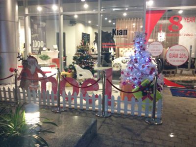 Trang trí giáng sinh tại TT NỘI THẤT KIAN