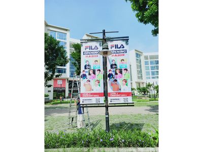 TP HCM đã làm biển hiệu đồng bộ từ lâu